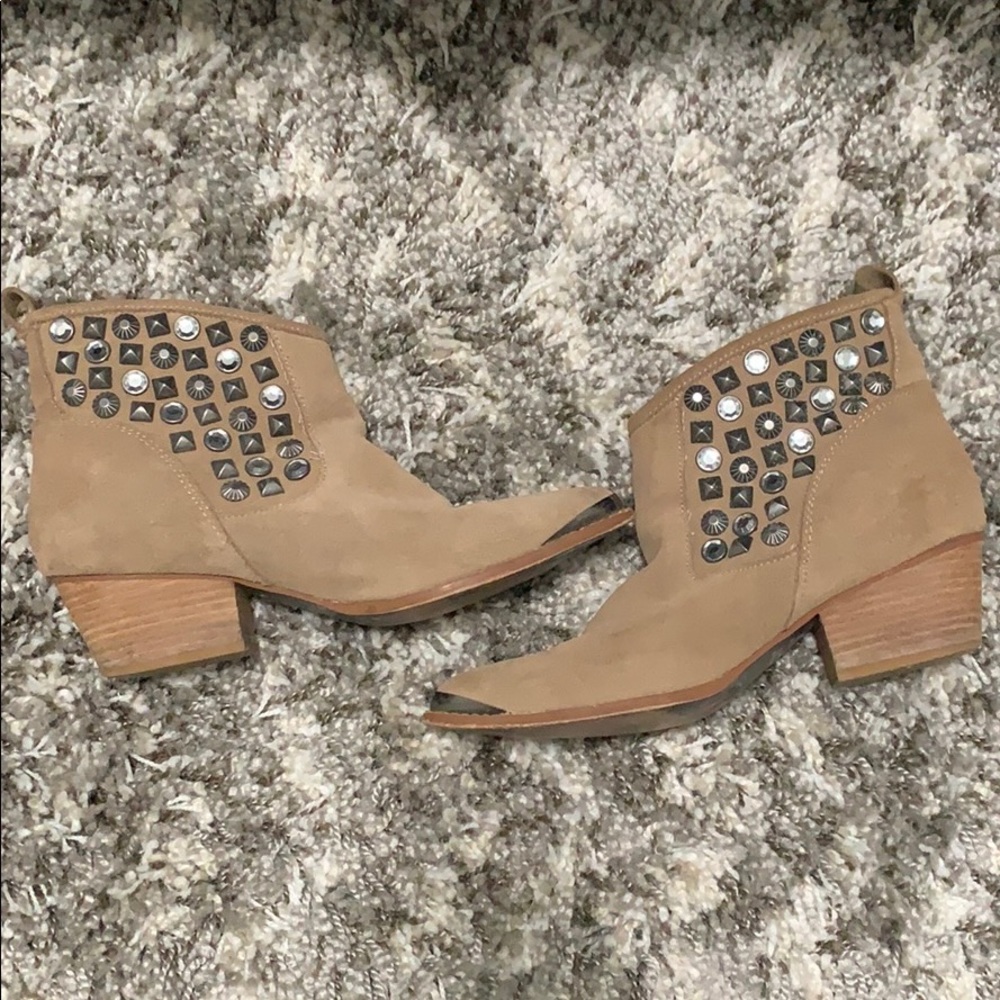 Chinese Laundry "I Spy" Studded Western Booties